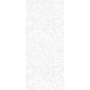 Pannello per Porta Blindata 90x210 cm Alluminio Effetto Pietra Bianco