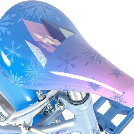 Bicicletta Frozen per Bambini 16 Pollici Celeste Bici Bambina Rotelle