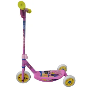 Monopattino Rosa Barbie per Bambini Manubrio Regolabile 3 Ruote Disney 2