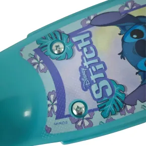 Monopattino 3 Ruote Bambini a Spinta Disney Stitch Celeste Regolabile 2