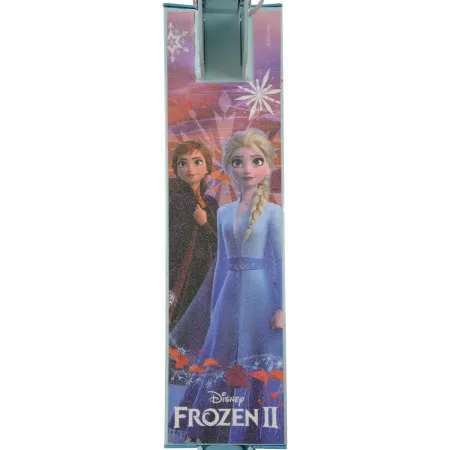 Monopattino Pieghevole per Bambini 2 Ruote Frozen Celeste Regolabile