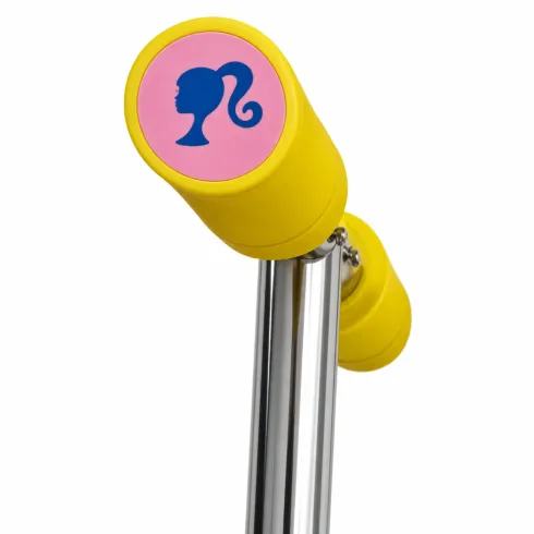 Monopattino per Bambini a Spinta 2 Ruote Barbie Rosa Pieghevole