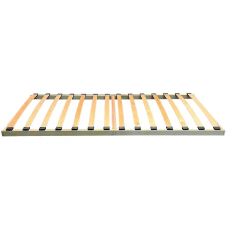 Rete a Doghe Flessibili Letto singolo 90x200 cm Telaio Legno Massello