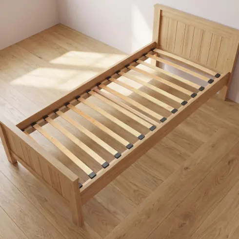 Rete a Doghe Flessibili Letto singolo 90x200 cm Telaio Legno Massello
