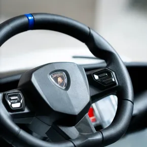 Macchinina a Batteria Lamborghini Rosso SVJ Small 2