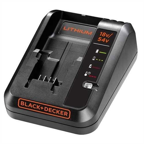 Caricabatterie Batteria Litio 18v 2.0ah Black Decker Fast Charge Ricaricabile