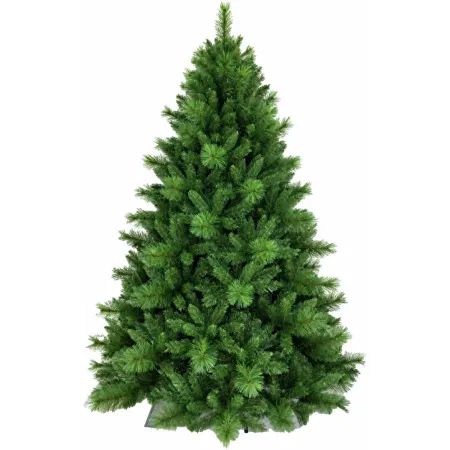 Albero di Natale Artificiale 180 cm Verde in PVC Diametro 122 cm