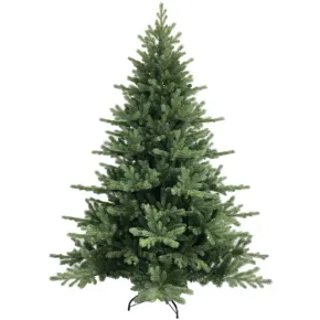 Albero di Natale Verde 240 cm Artificiale Base 173 cm in PE PVC