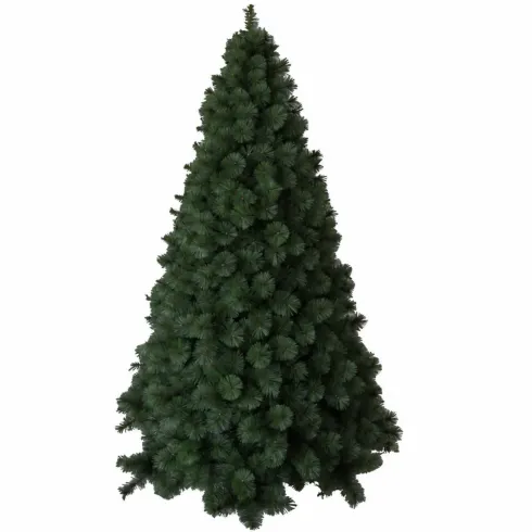Albero di Natale Artificiale Verde 270 cm in PVC Hard Needle a Innesto
