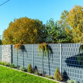 Striscia Frangivista Marrone in PVC 19x350 cm per Cancello e Recinzione