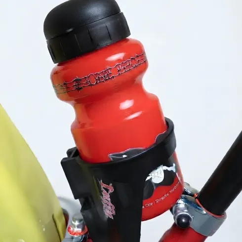 Bicicletta One Piece per Bambini Rosso 16 Pollici con Rotelle Accessori