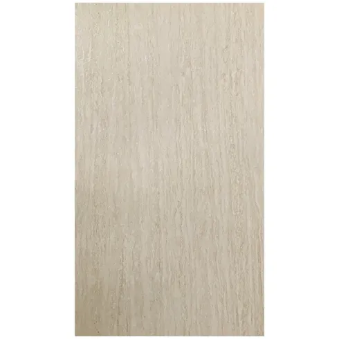 Set 6 Pannelli Murali PVC Effetto Travertino Beige 120x60 Impermeabile