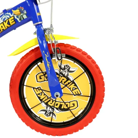 Bici per Bambini 16 Pollici Goldrake Blu Bicicletta Rotelle Borraccia